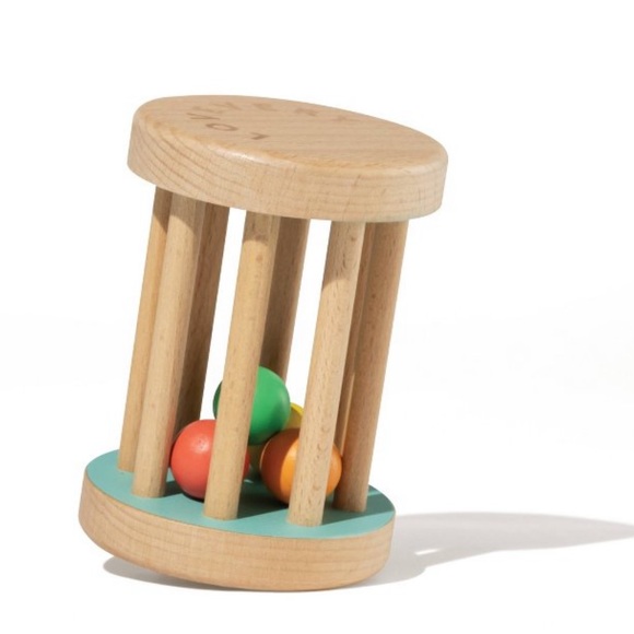 Lovevery Montessori Rolling Rattle - Picture 5 of 5